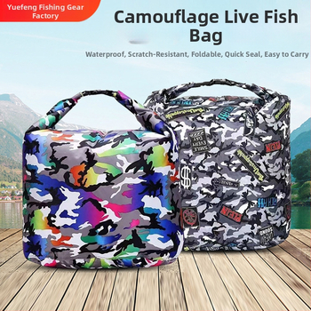 Kompaktne tihendatud kala kott, kaasaskantav kala kaitsekott, kokkupandav Oxford kangast (Materjal: Oxford kangas; Lukustamine: tihendatud; Kokkupandav; Kaasaskantav)