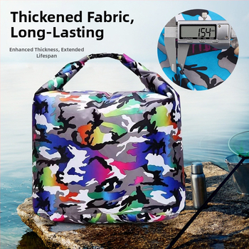 Kompaktne tihendatud kala kott, kaasaskantav kala kaitsekott, kokkupandav Oxford kangast (Materjal: Oxford kangas; Lukustamine: tihendatud; Kokkupandav; Kaasaskantav)