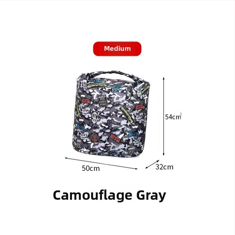 Kompaktne tihendatud kala kott, kaasaskantav kala kaitsekott, kokkupandav Oxford kangast (Materjal: Oxford kangas; Lukustamine: tihendatud; Kokkupandav; Kaasaskantav)