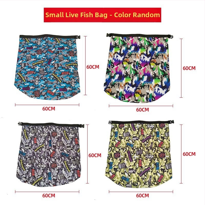 Kompaktne tihendatud kala kott, kaasaskantav kala kaitsekott, kokkupandav Oxford kangast (Materjal: Oxford kangas; Lukustamine: tihendatud; Kokkupandav; Kaasaskantav)