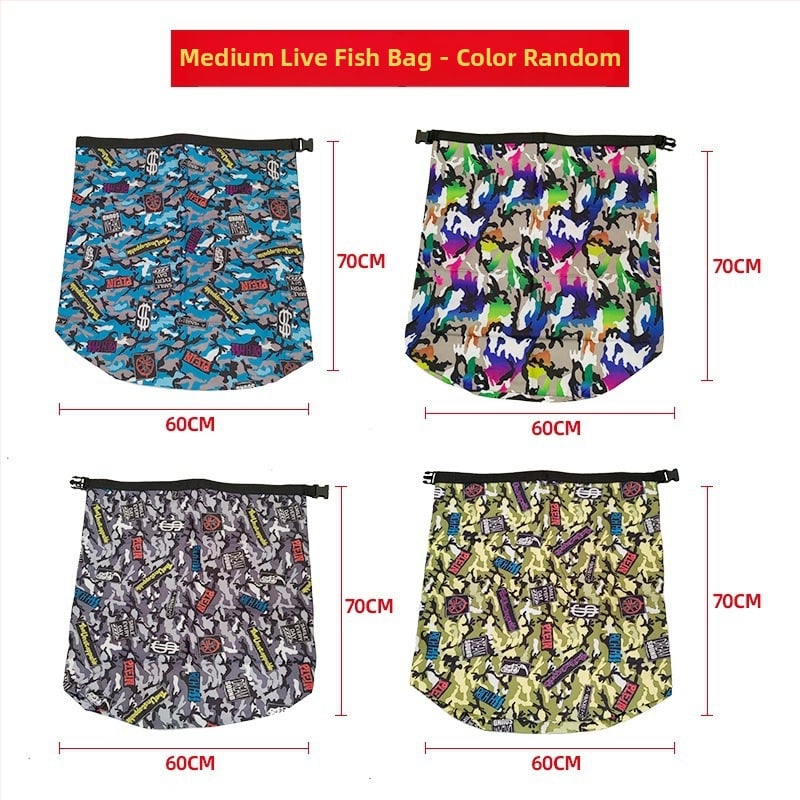 Kompaktne tihendatud kala kott, kaasaskantav kala kaitsekott, kokkupandav Oxford kangast (Materjal: Oxford kangas; Lukustamine: tihendatud; Kokkupandav; Kaasaskantav)