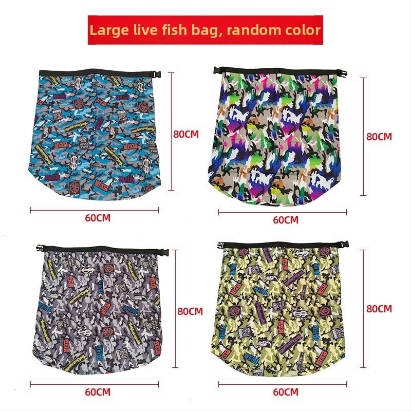 Kompaktne tihendatud kala kott, kaasaskantav kala kaitsekott, kokkupandav Oxford kangast (Materjal: Oxford kangas; Lukustamine: tihendatud; Kokkupandav; Kaasaskantav)