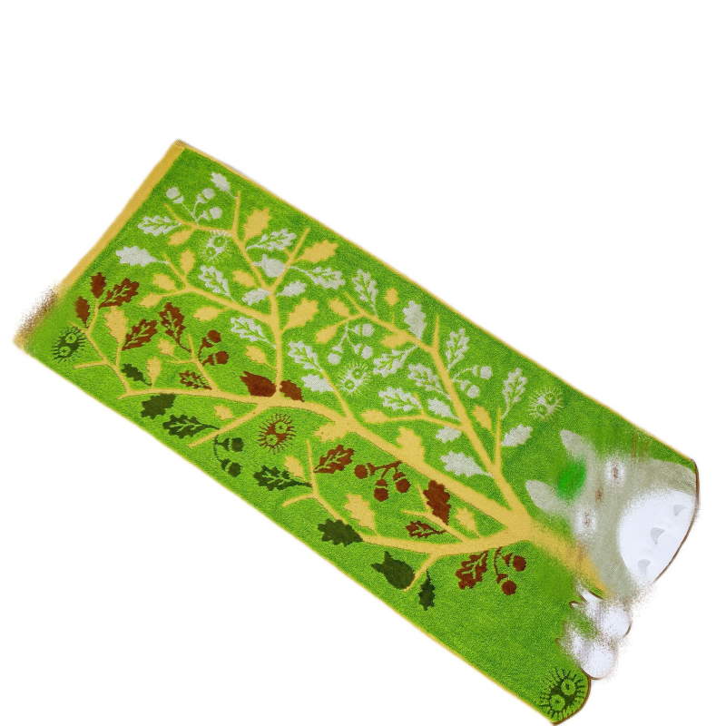 Veido rankšluostis iš 100% medvilnės, siuvinėtas jacquard ir kirptas velvetas, 100–120 g, 21 siūlų