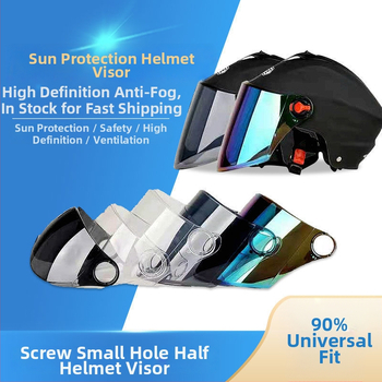 Motociklo šalmų lęšiai – prieš rūką, UV apsauga, HD aiškumas, universalus vizierio suderinamumas