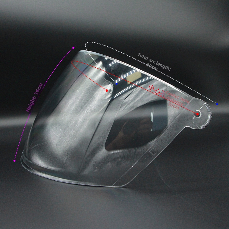 Motociklo šalmų lęšiai – prieš rūką, UV apsauga, HD aiškumas, universalus vizierio suderinamumas