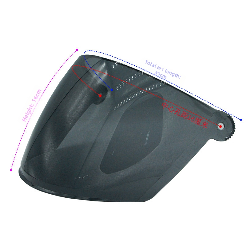 Motociklo šalmų lęšiai – prieš rūką, UV apsauga, HD aiškumas, universalus vizierio suderinamumas