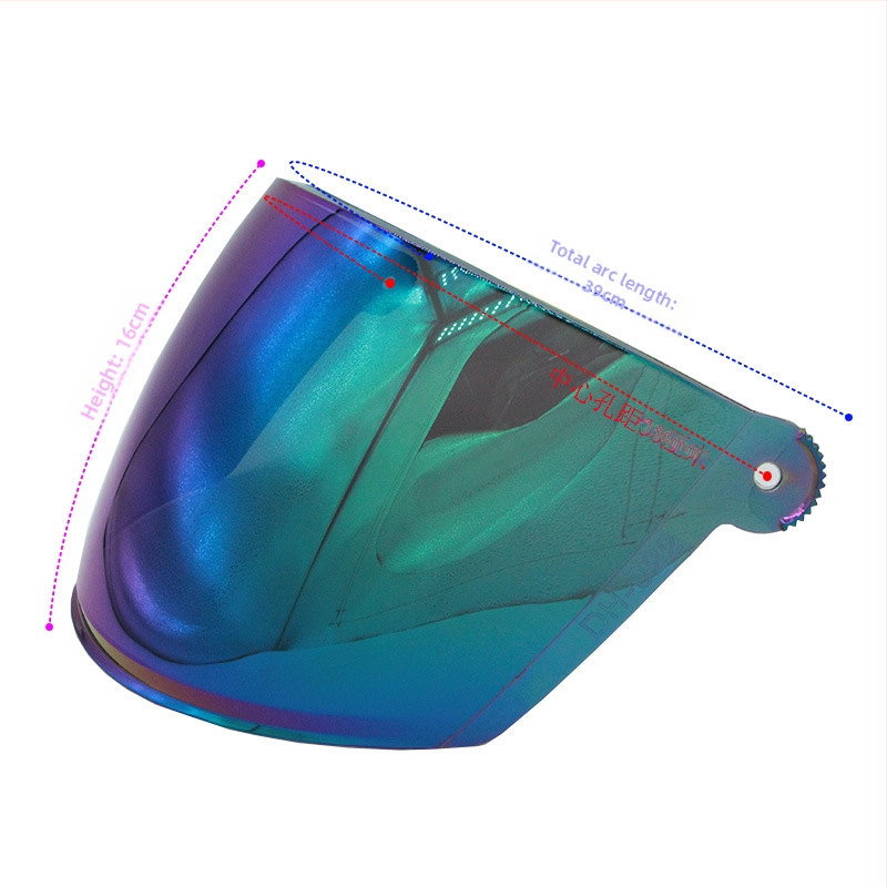 Motociklo šalmų lęšiai – prieš rūką, UV apsauga, HD aiškumas, universalus vizierio suderinamumas