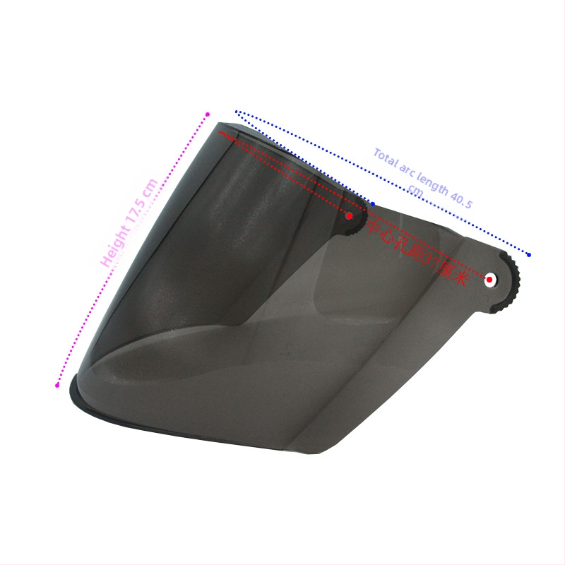 Motociklo šalmų lęšiai – prieš rūką, UV apsauga, HD aiškumas, universalus vizierio suderinamumas