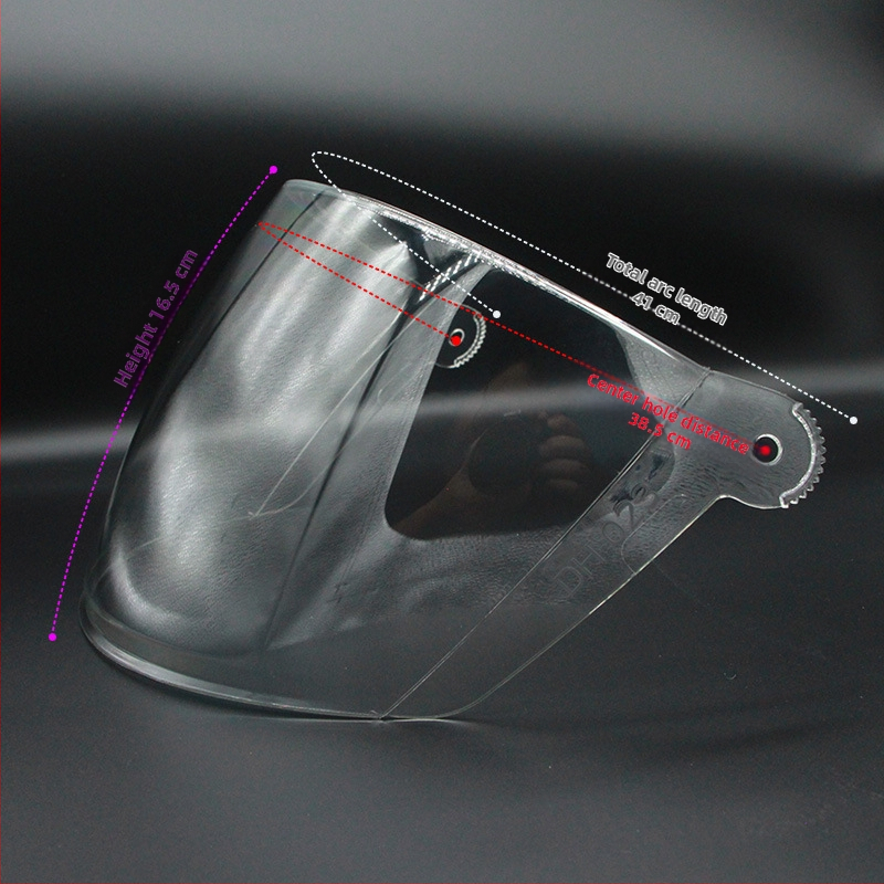 Motociklo šalmų lęšiai – prieš rūką, UV apsauga, HD aiškumas, universalus vizierio suderinamumas