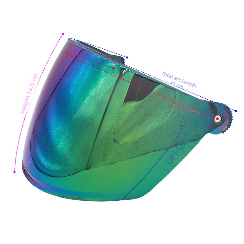 Motociklo šalmų lęšiai – prieš rūką, UV apsauga, HD aiškumas, universalus vizierio suderinamumas