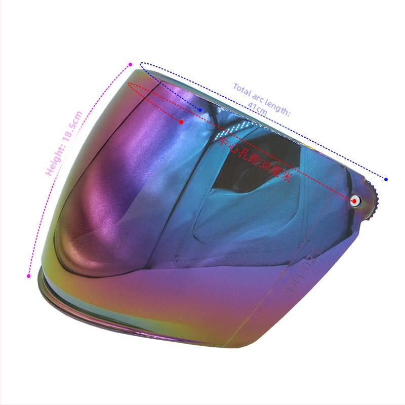 Motociklo šalmų lęšiai – prieš rūką, UV apsauga, HD aiškumas, universalus vizierio suderinamumas