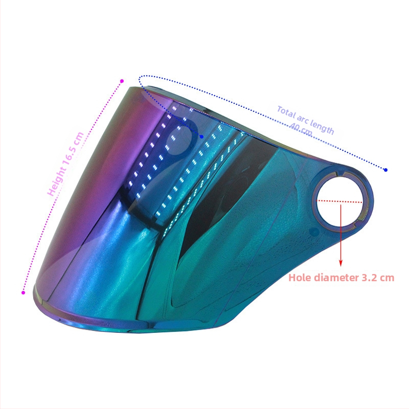 Motociklo šalmų lęšiai – prieš rūką, UV apsauga, HD aiškumas, universalus vizierio suderinamumas