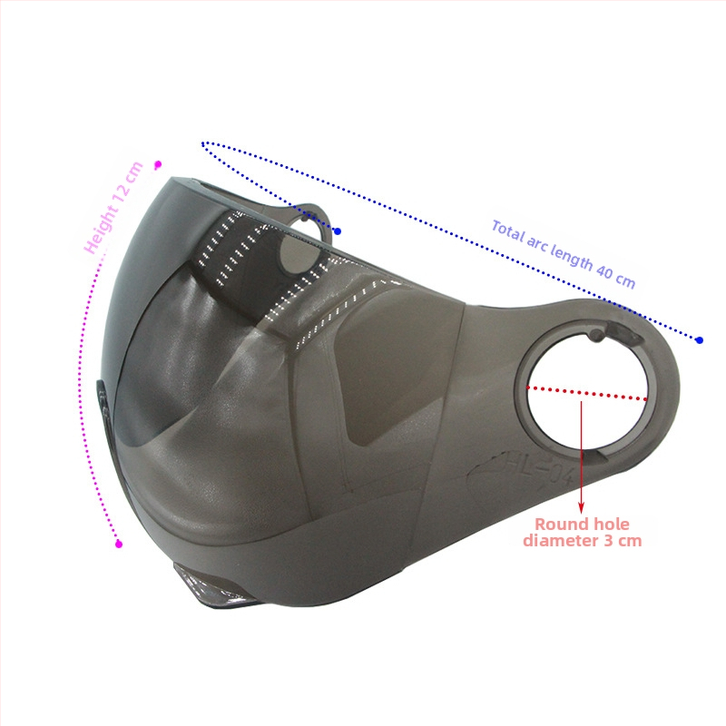 Motociklo šalmų lęšiai – prieš rūką, UV apsauga, HD aiškumas, universalus vizierio suderinamumas