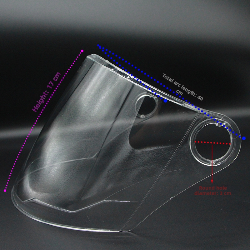 Motociklo šalmų lęšiai – prieš rūką, UV apsauga, HD aiškumas, universalus vizierio suderinamumas