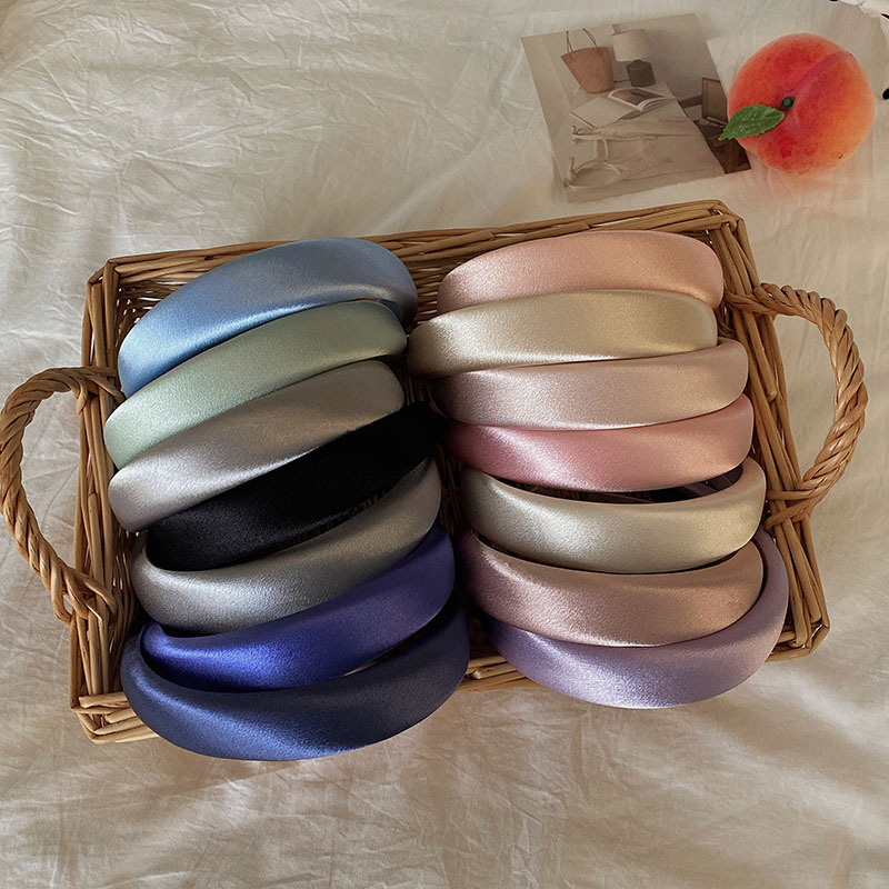 сатенова лента за глава, ръчна изработка, корейски стил, свеж и сладък стил, за жени