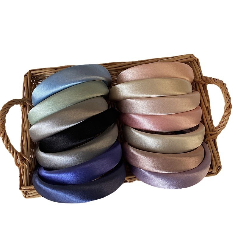 сатенова лента за глава, ръчна изработка, корейски стил, свеж и сладък стил, за жени