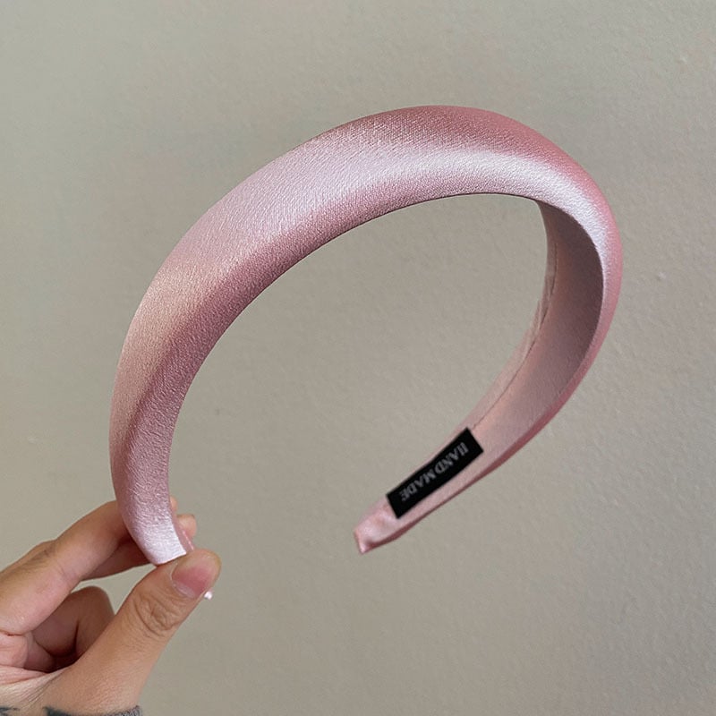 сатенова лента за глава, ръчна изработка, корейски стил, свеж и сладък стил, за жени