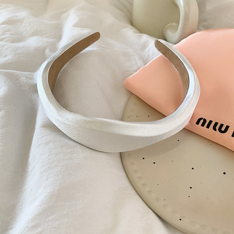 сатенова лента за глава, ръчна изработка, корейски стил, свеж и сладък стил, за жени