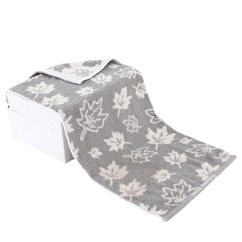 Sanzi 100% medvilnės veido rankšluostis — žakardas 32s, 120–140 g, pritaikomas