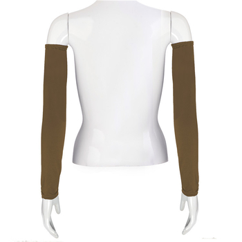 Alkūninius rankovė su monochromatine megzto Žakardo raštu, šilta, suaugusioms moterims