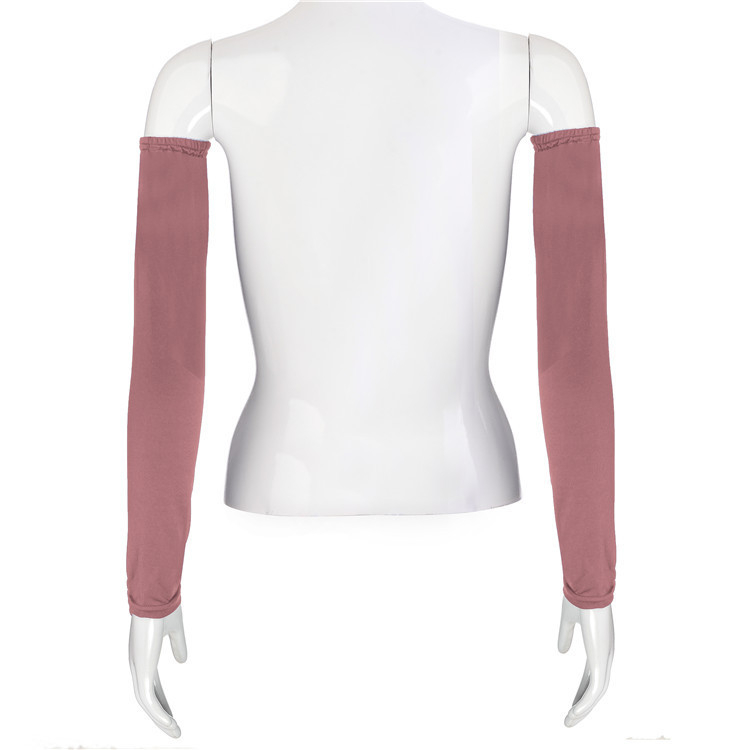 Alkūninius rankovė su monochromatine megzto Žakardo raštu, šilta, suaugusioms moterims