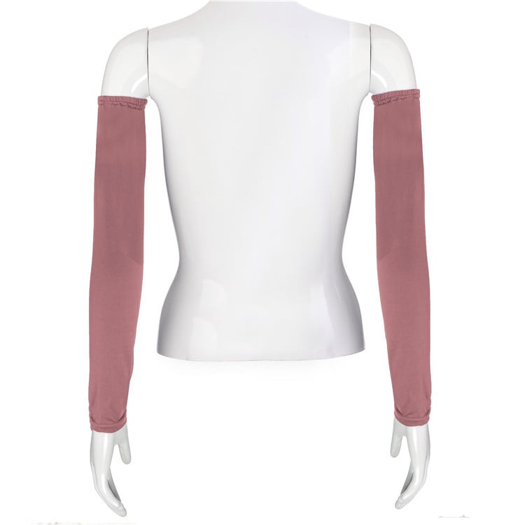 Alkūninius rankovė su monochromatine megzto Žakardo raštu, šilta, suaugusioms moterims