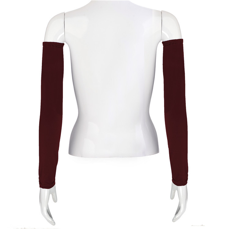 Alkūninius rankovė su monochromatine megzto Žakardo raštu, šilta, suaugusioms moterims