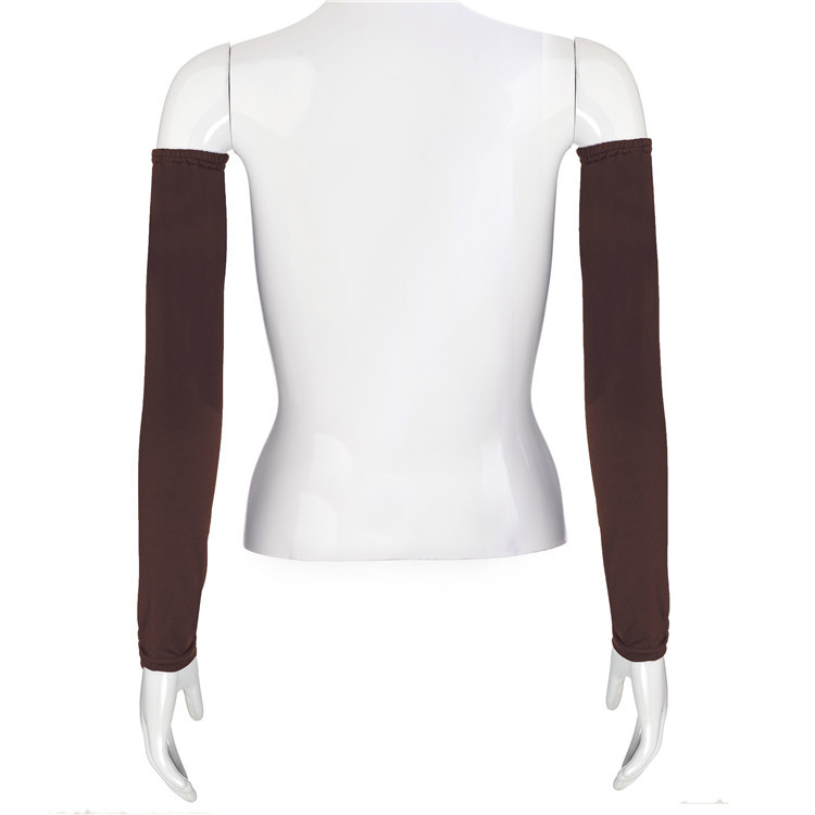 Alkūninius rankovė su monochromatine megzto Žakardo raštu, šilta, suaugusioms moterims