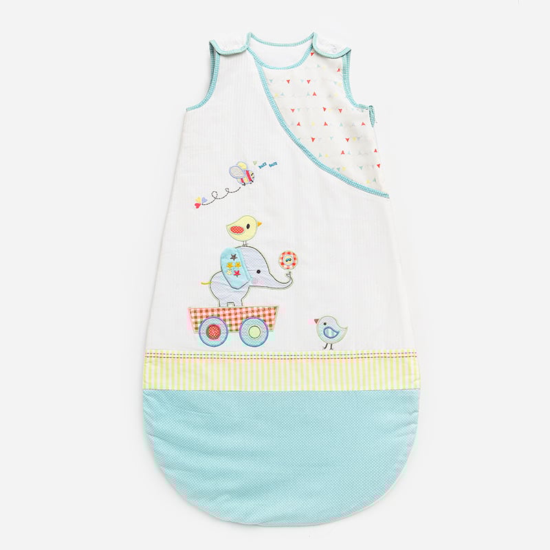 Kūdikio miego maišelis be rankovių, liemenės stilius, rudens–žiemos storas, užpildas pluoštas, 95% medvilnė, gryna medvilnė, iki 1 kg