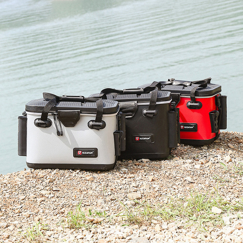 Daudzfunkcionāla makšķerēšanas kastīte un dzīvo zivju kauss, EVA materiāls, jūras makšķerēšanai