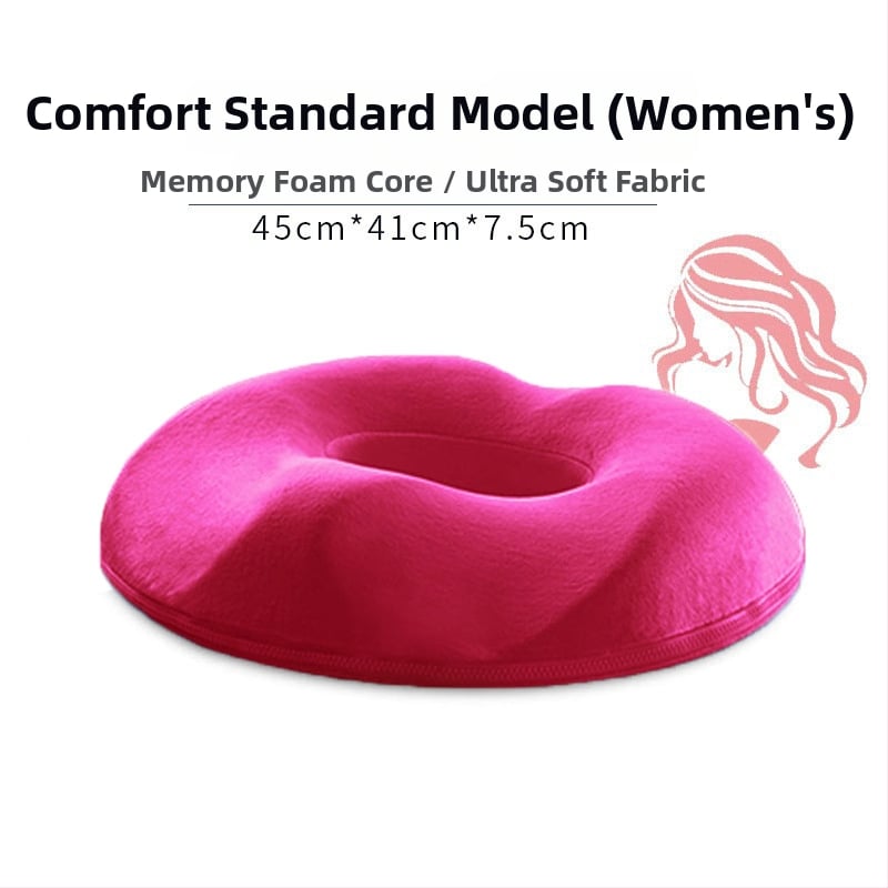 Възглавничка за стол с паметна пяна за офис и кола, дишаща, едноцветна, модерен стил