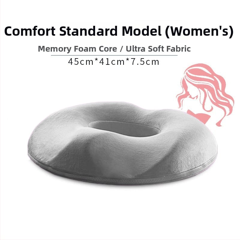 Възглавничка за стол с паметна пяна за офис и кола, дишаща, едноцветна, модерен стил