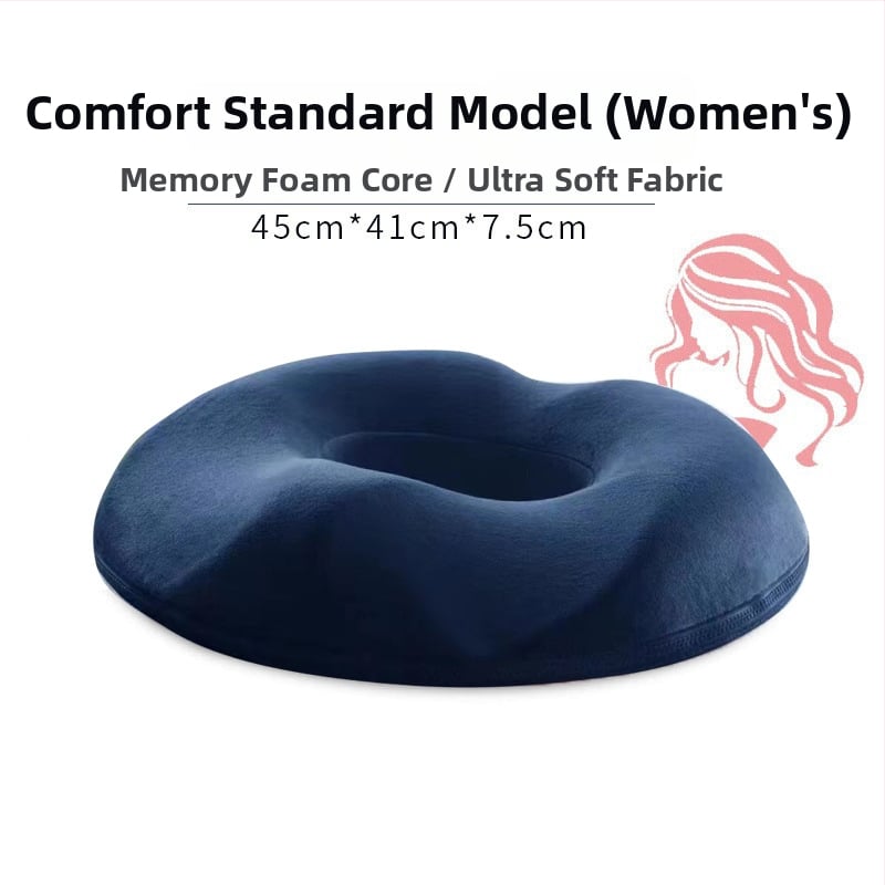 Възглавничка за стол с паметна пяна за офис и кола, дишаща, едноцветна, модерен стил