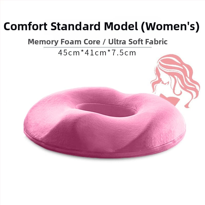 Възглавничка за стол с паметна пяна за офис и кола, дишаща, едноцветна, модерен стил