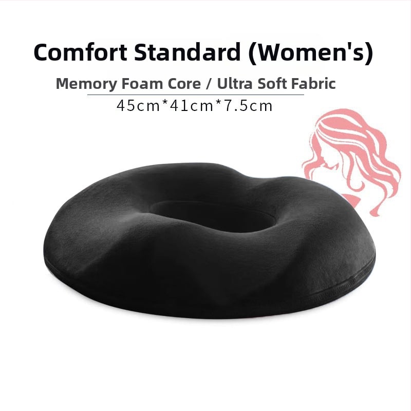 Възглавничка за стол с паметна пяна за офис и кола, дишаща, едноцветна, модерен стил