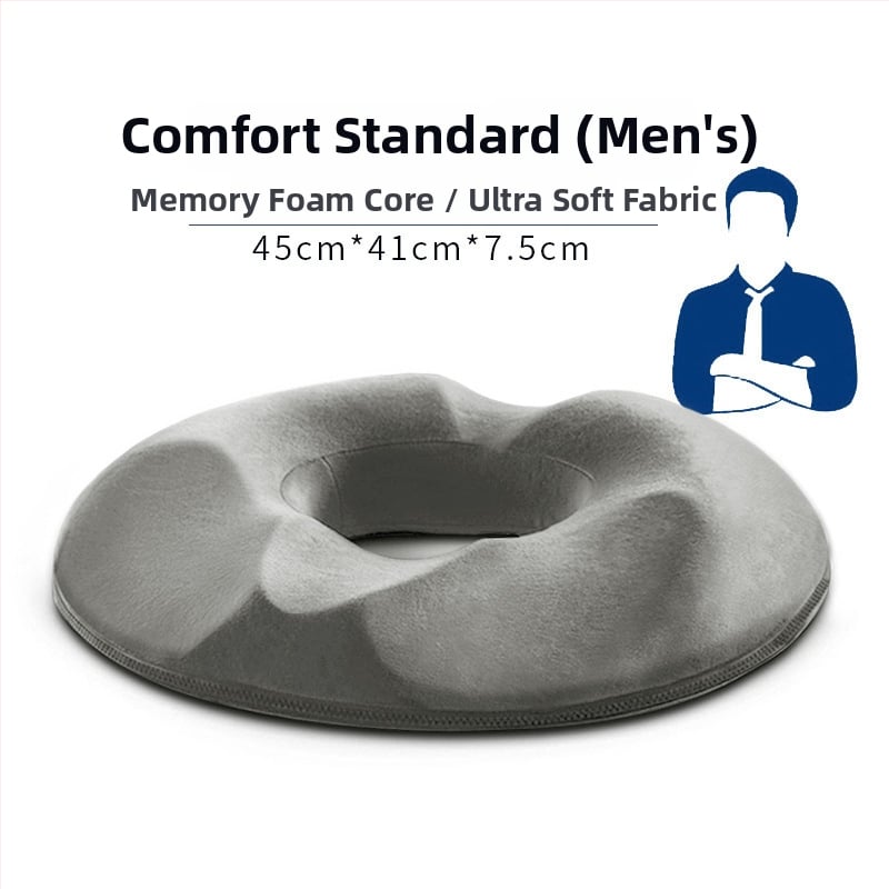 Възглавничка за стол с паметна пяна за офис и кола, дишаща, едноцветна, модерен стил