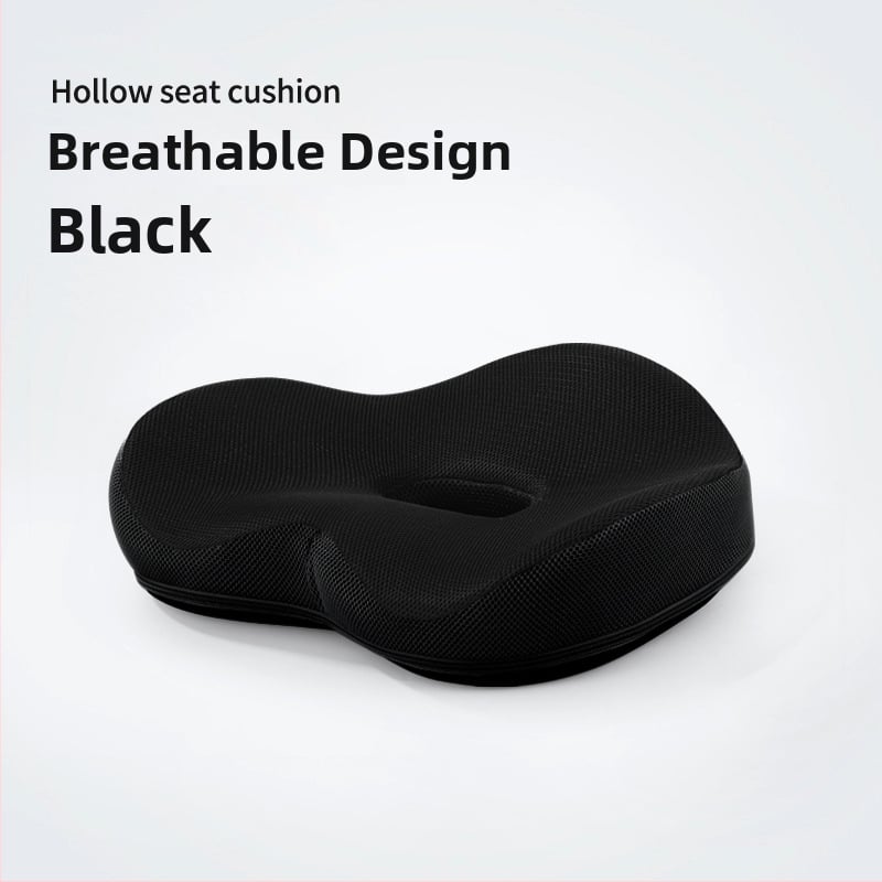 Възглавничка за стол с паметна пяна за офис и кола, дишаща, едноцветна, модерен стил