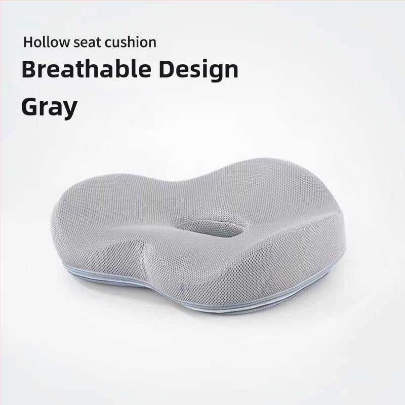 Възглавничка за стол с паметна пяна за офис и кола, дишаща, едноцветна, модерен стил