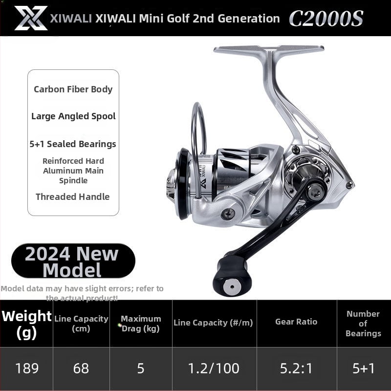 Tsuen yin spole – pilnmetāla korpuss, saderīgs ar mikro mānekļiem, garām distancēm jūras zvejā