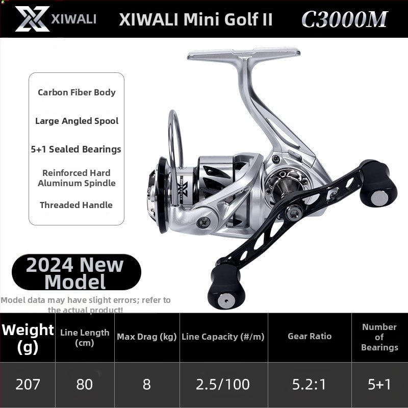 Tsuen yin spole – pilnmetāla korpuss, saderīgs ar mikro mānekļiem, garām distancēm jūras zvejā