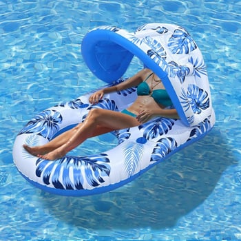 Pieaugušo plūdēšanas riņķis ar reklāmas logotipa rakstu, cits materiāls, piemērots citiem bumbu spēlēm veidiem