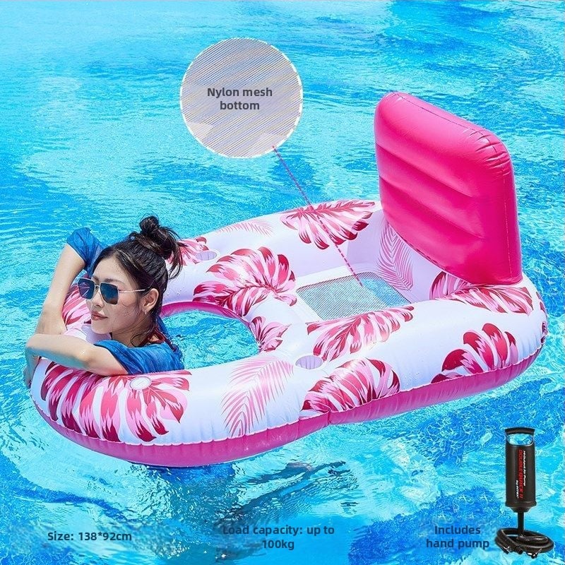 Pieaugušo plūdēšanas riņķis ar reklāmas logotipa rakstu, cits materiāls, piemērots citiem bumbu spēlēm veidiem