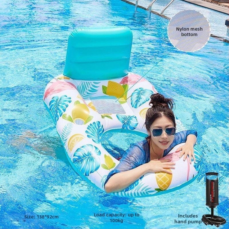 Pieaugušo plūdēšanas riņķis ar reklāmas logotipa rakstu, cits materiāls, piemērots citiem bumbu spēlēm veidiem