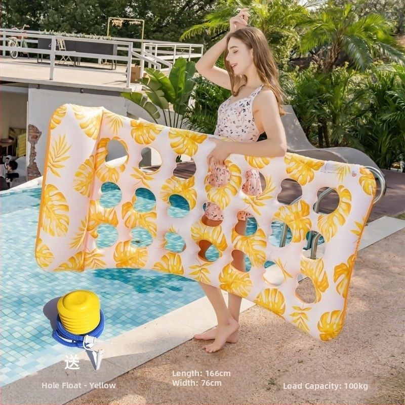 Pieaugušo plūdēšanas riņķis ar reklāmas logotipa rakstu, cits materiāls, piemērots citiem bumbu spēlēm veidiem