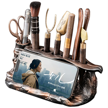 Σετ τελετής τσαγιού Six Gentlemen – ρητίνη, Κινέζικο στυλ, χωρίς συσκευασία