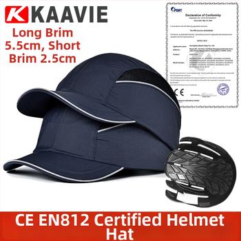 Καπέλο με γείσο, ελαφρύ, ανθεκτικό στη φλόγα και αντιστατικό, με προσαρμοσμένο κέντημα, νάιλον σε ύφανση twill