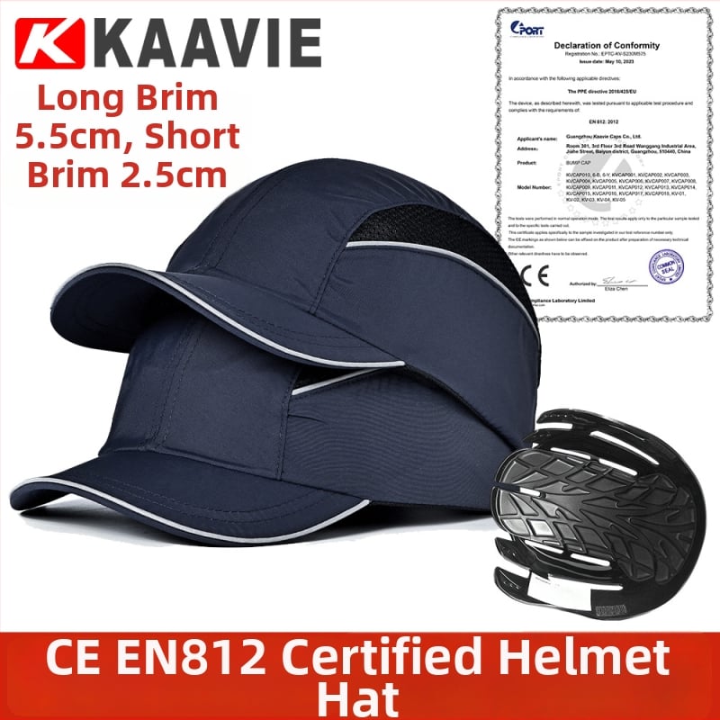 Καπέλο με γείσο, ελαφρύ, ανθεκτικό στη φλόγα και αντιστατικό, με προσαρμοσμένο κέντημα, νάιλον σε ύφανση twill