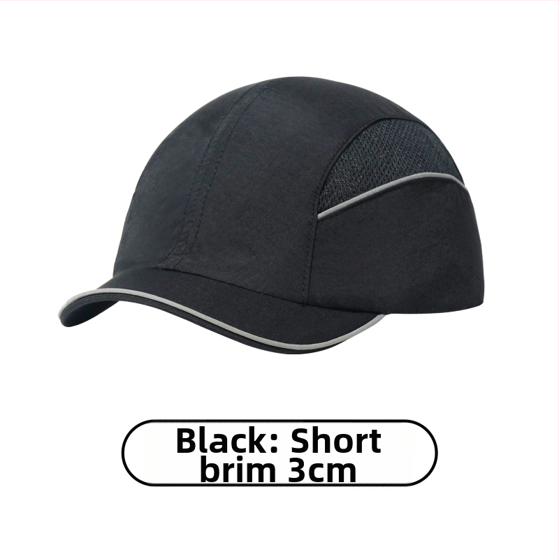 Καπέλο με γείσο, ελαφρύ, ανθεκτικό στη φλόγα και αντιστατικό, με προσαρμοσμένο κέντημα, νάιλον σε ύφανση twill