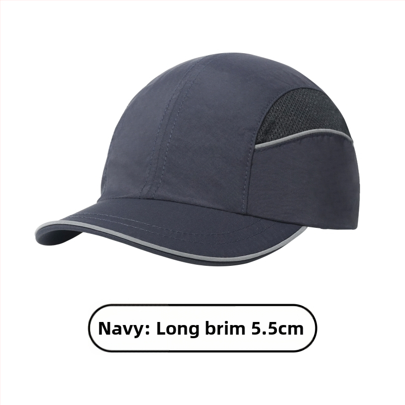 Καπέλο με γείσο, ελαφρύ, ανθεκτικό στη φλόγα και αντιστατικό, με προσαρμοσμένο κέντημα, νάιλον σε ύφανση twill