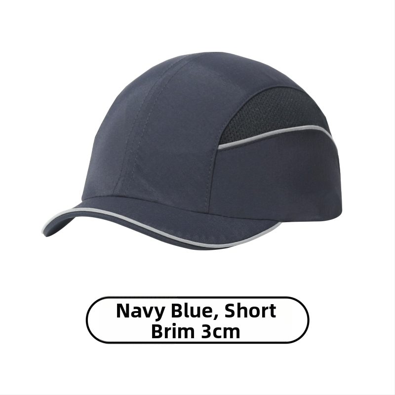 Καπέλο με γείσο, ελαφρύ, ανθεκτικό στη φλόγα και αντιστατικό, με προσαρμοσμένο κέντημα, νάιλον σε ύφανση twill